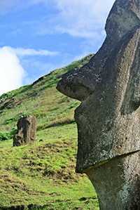 Easter Island photo by Ruth Tinker