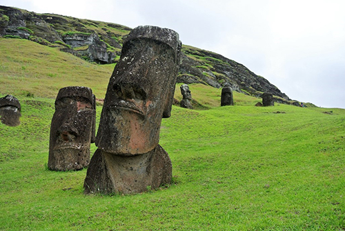 Easter Island photo by Ruth Tinker