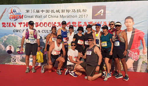 Lismore Runners Group in China
