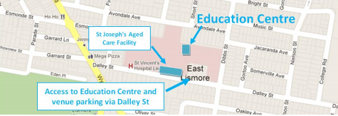 SVH Education Centre Parking Map