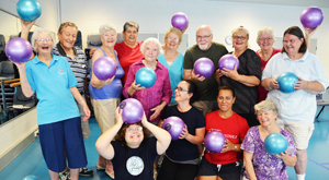 Members and instructors of the Heartmoves group
