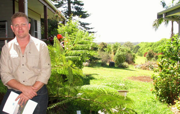 Clinical director David Godden in the superb setting of the Nungkari Treatment Centre.