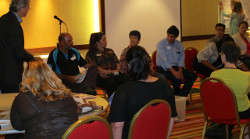 Attendees at the ‘R U Appy’ launch in Lismore, NSW.