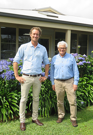 Medical student, Nick Vitko, with GP mentor, Andrew Binns