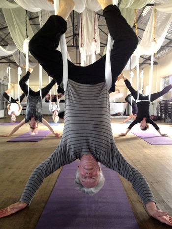 aerial yoga