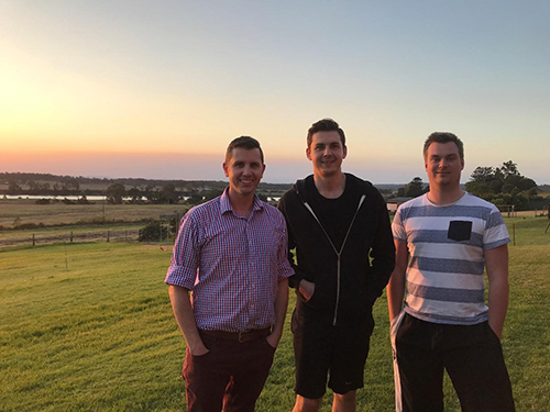 Grafton students with a spectacular Clarence Valley vista view from their backyard.