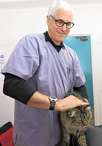 Veterinary surgeon Mike Fitzgerald