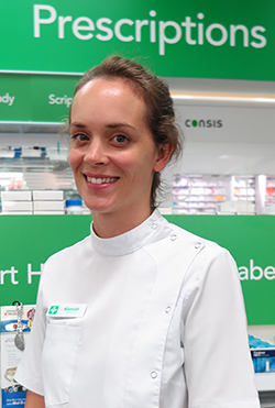 Alannah Mann, Alstonville pharmacist