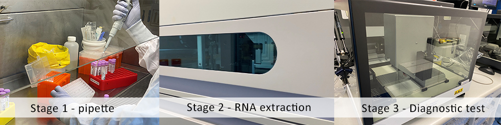 stages of testing