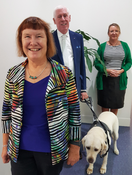 New HNC Board members Kerry Stubbs (front), Graeme Innes and  CEO, Julie Sturgess