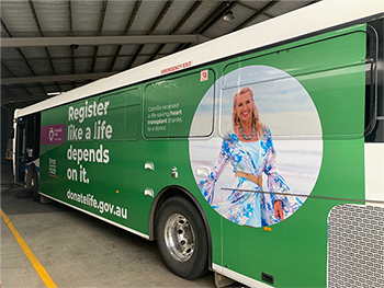 DonateLife bus