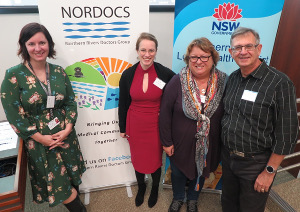 Nordocs organisers - Louise Imlay-Gillespie, Sabine Ringowski, Angela Bettess and David Guest